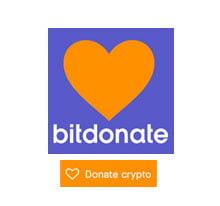 Donate crypto - powered by BitDonate.com